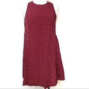 Old Navy Floral and Maroon Baby Doll Dress Size SP